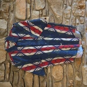 VINTAGE Mens Western Shirt